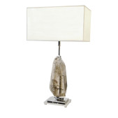 KA1781 SMOKY QUARTZ TABLE LAMP